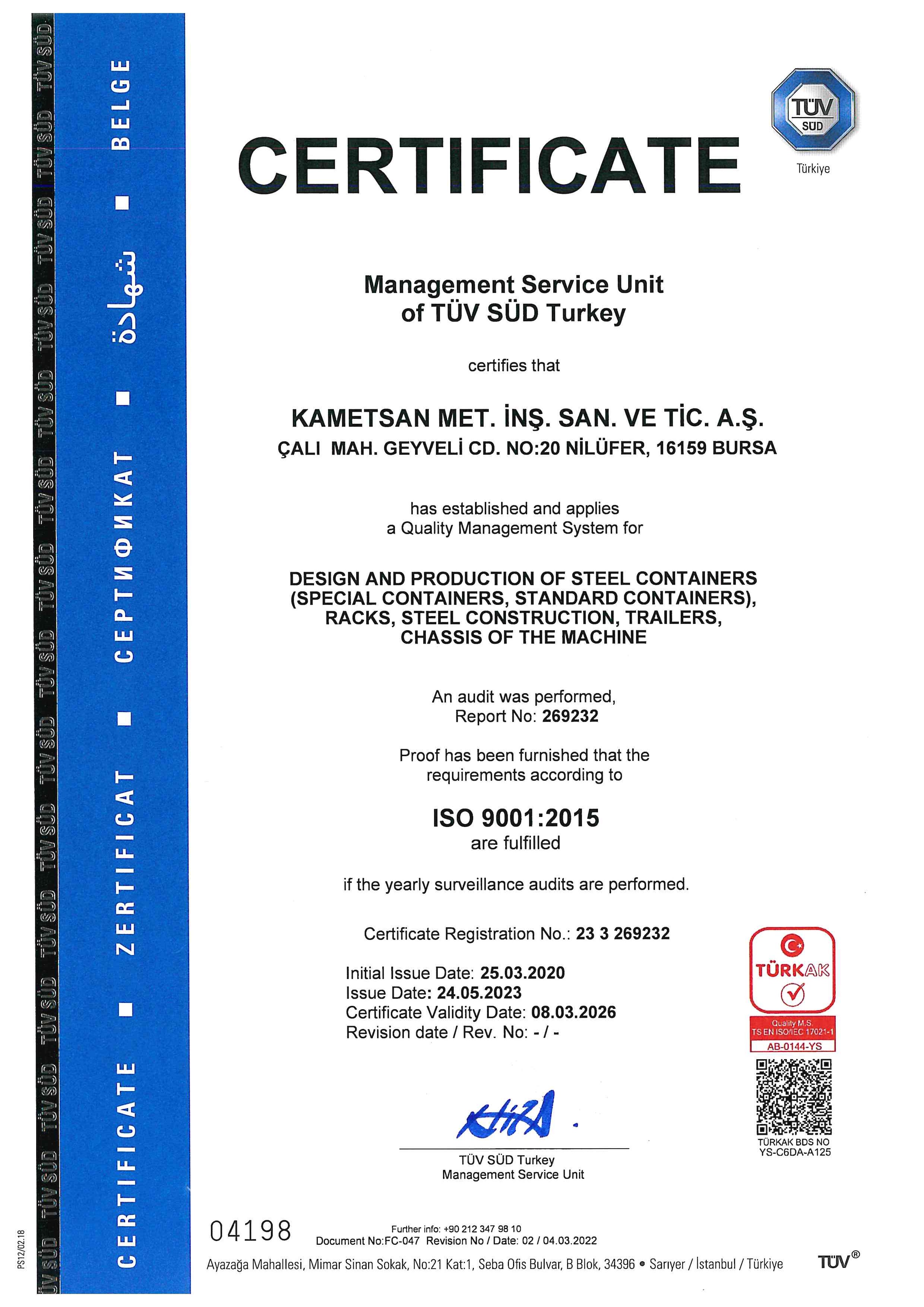 ISO 9001 (Page 1)