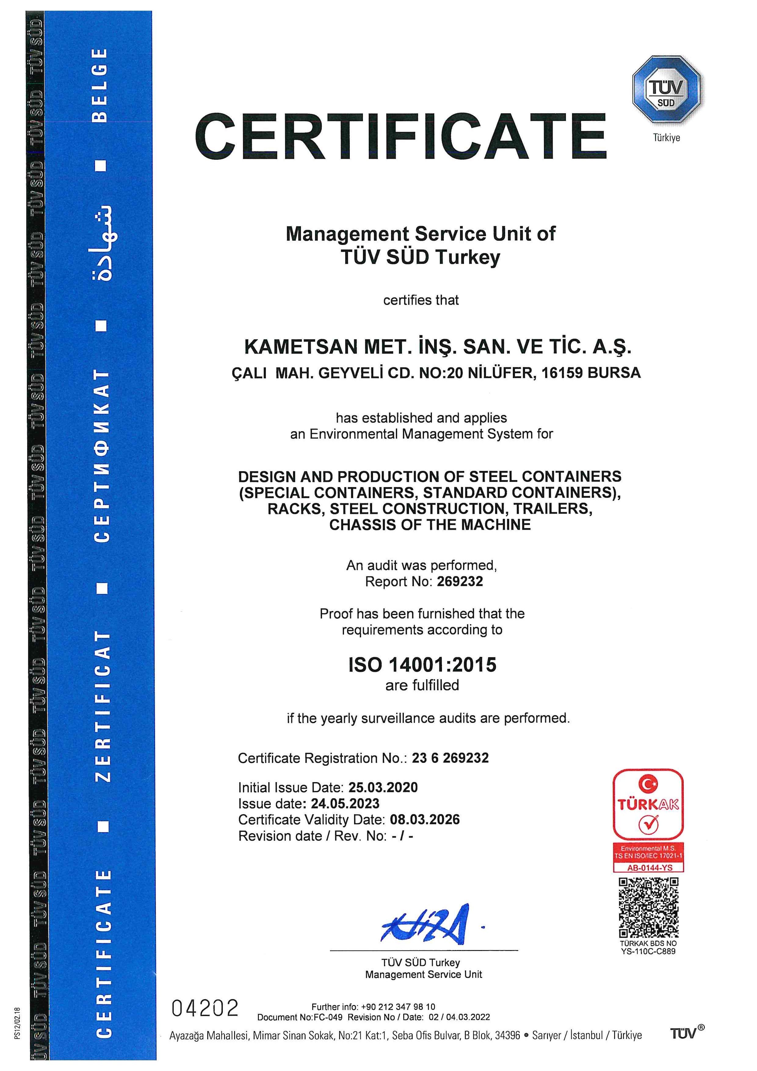 ISO 14001 (Page 1)